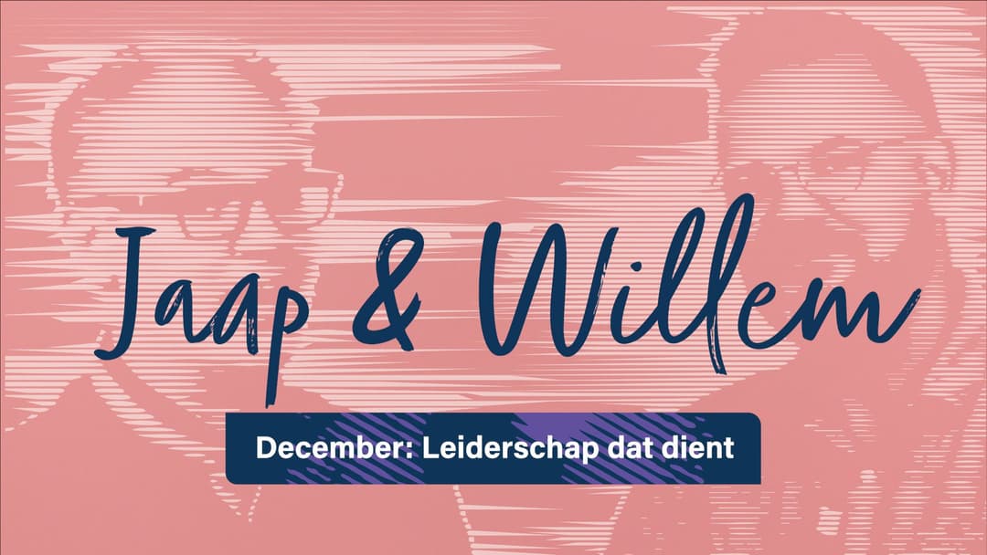 Maandthema december: Dienend leiderschap
