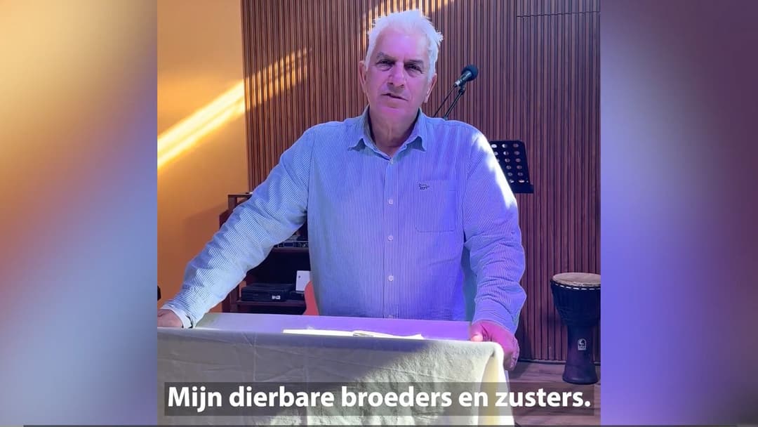 Videoboodschap uit Israël: oproep tot gebed en bemoediging