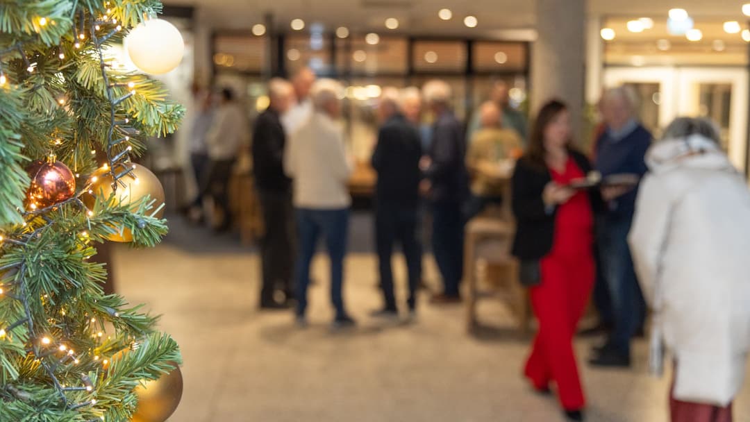 Tripodia: Vrijwilligers sluiten jaar af met kerstborrel