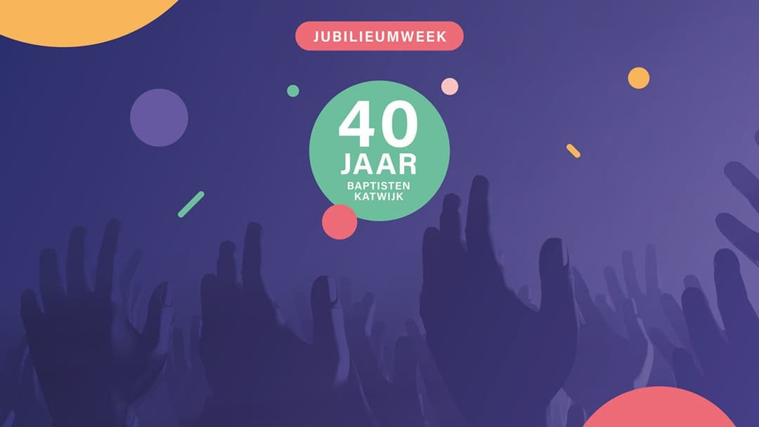 Belangrijk: Opgeven voor bepaalde jubileumactiviteiten!