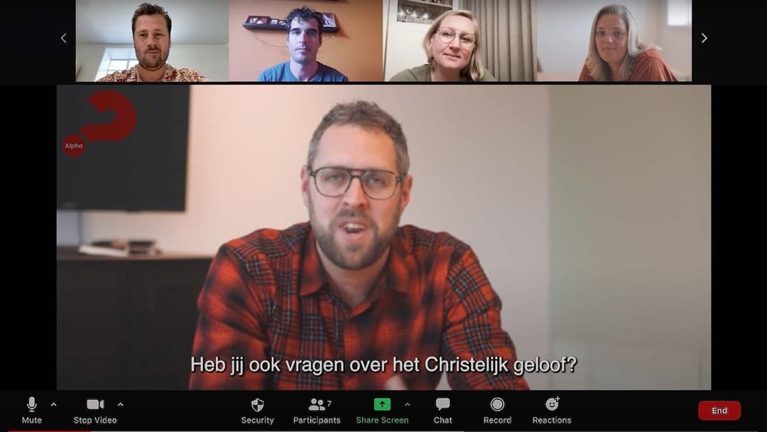 Alpha Cursus (ook online) na de zomer weer van start