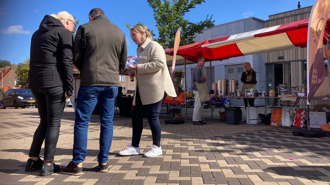 De Blije Boon present tijdens regenachtig ‘Doe Mee Festival’