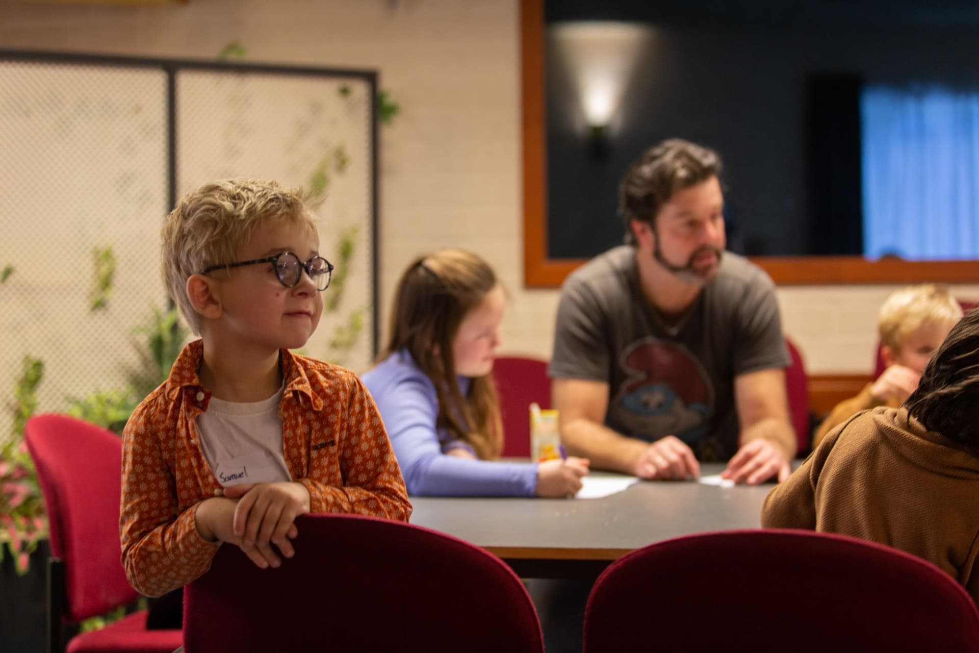 Zondag Kinderkerk voor alle kinderen van de basisschool
