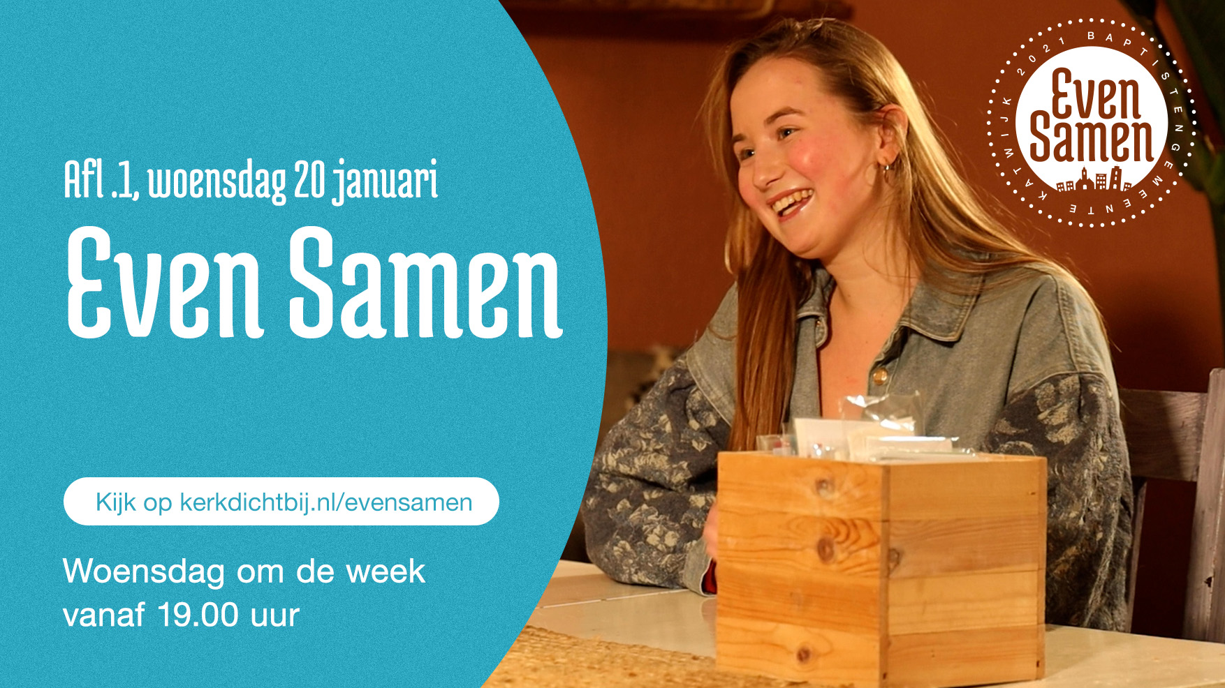 Vanavond aflevering 1 van ‘Even Samen’