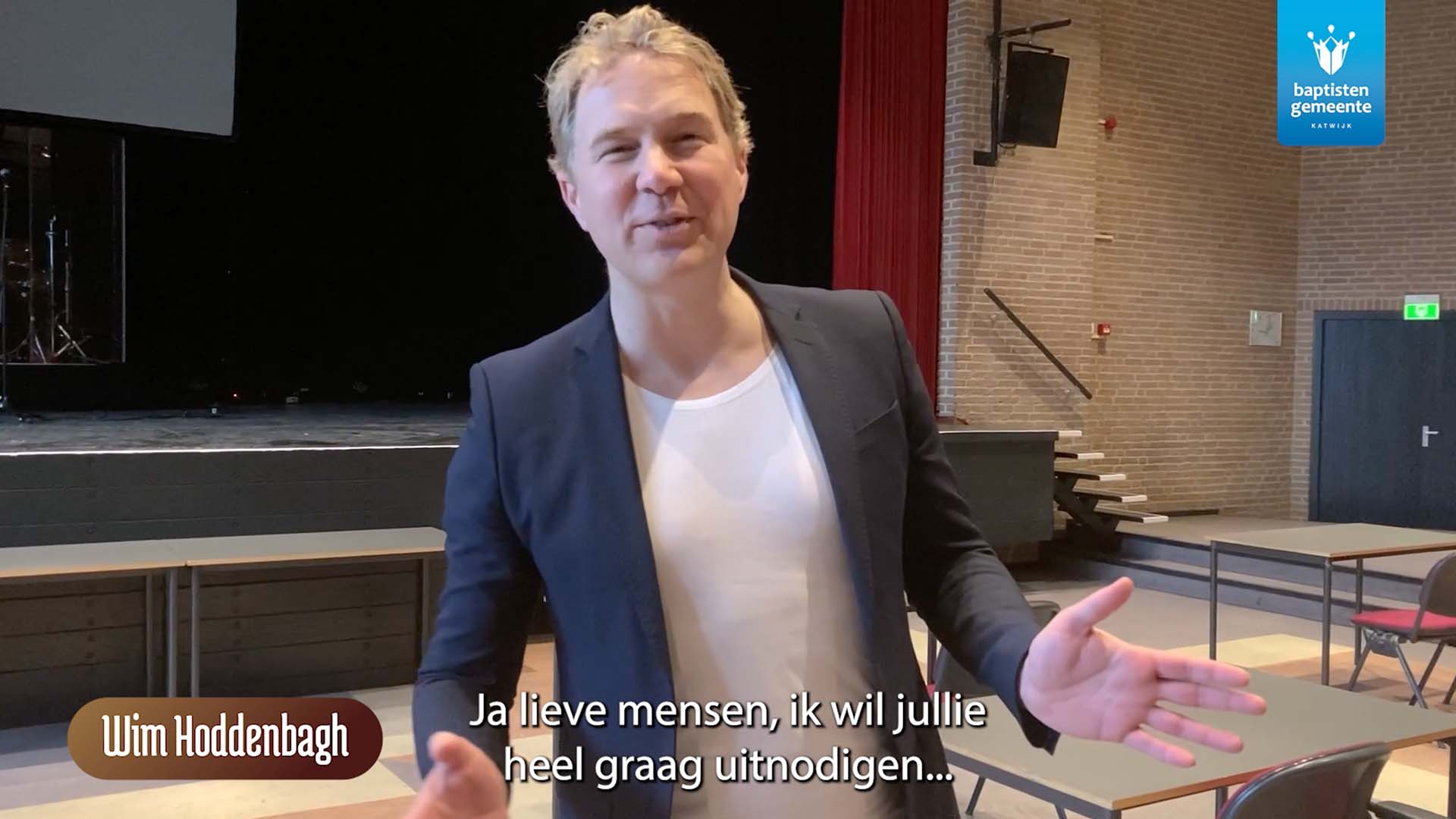 Wim Hoddenbagh (Presence) heeft een bijzondere uitnodiging