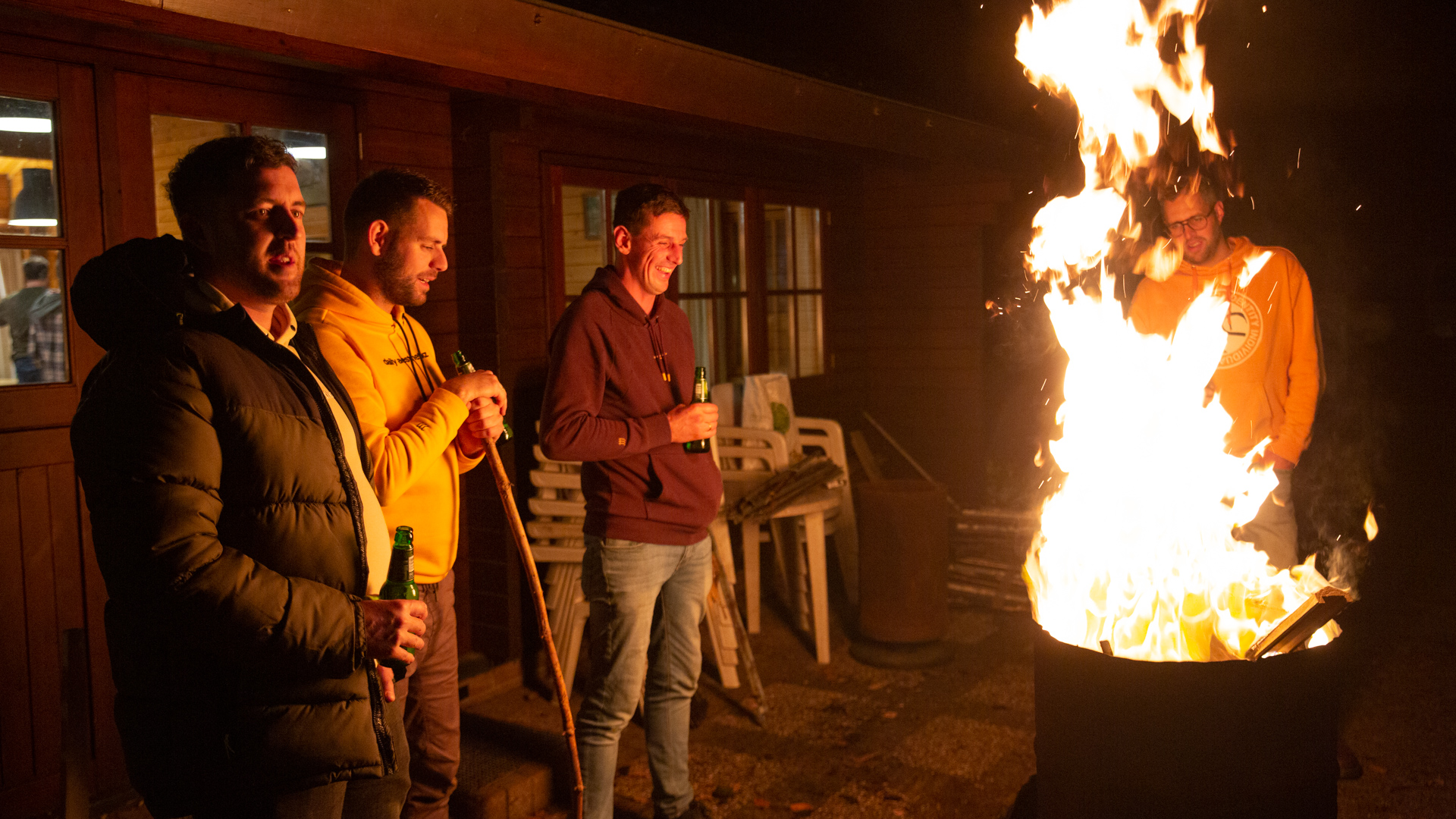 Mannenweekend in teken van vriendschap