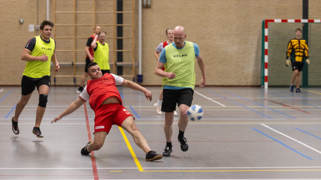 Doelpunten, reddingen en blessures tijdens zaalvoetbaltoernooi