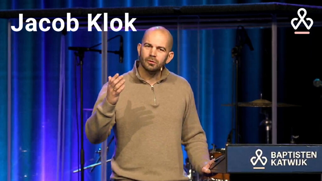 Preek Jacob Klok bij Baptistengemeente Katwijk tijdens zondagdienst