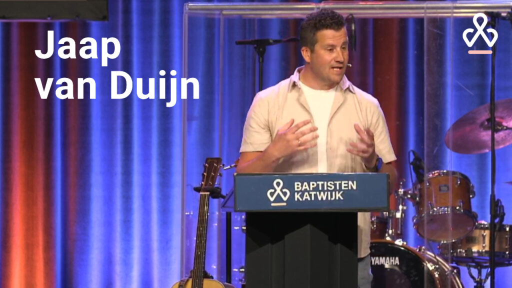 Portret van Jaap van Duijn, spreker over het evangelie